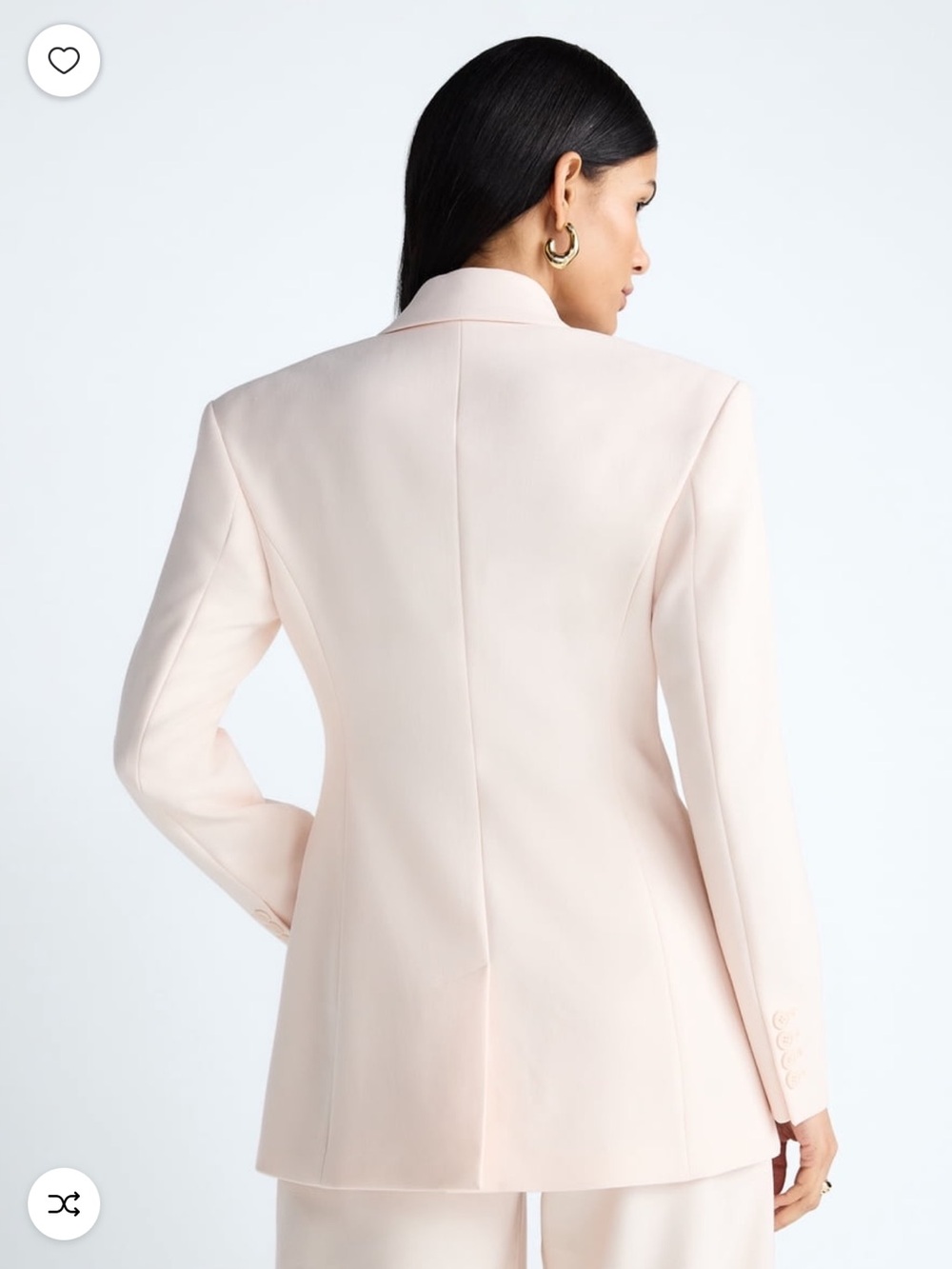 Devil Wears Prada Scoop Collection Single Breasted Longline Blazer NWT size L - Picture 4 of 11